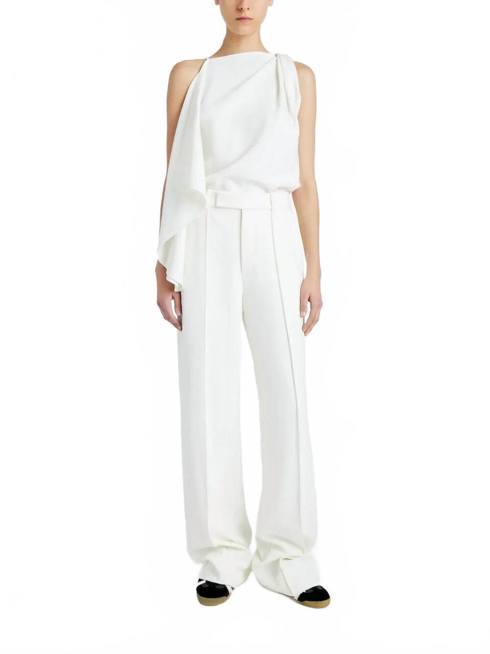 NEW PROENZA SCHOULER weyes straight leg pant in ivory
